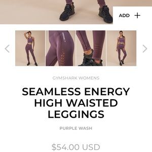 Gymshark seamless high waisted leggings